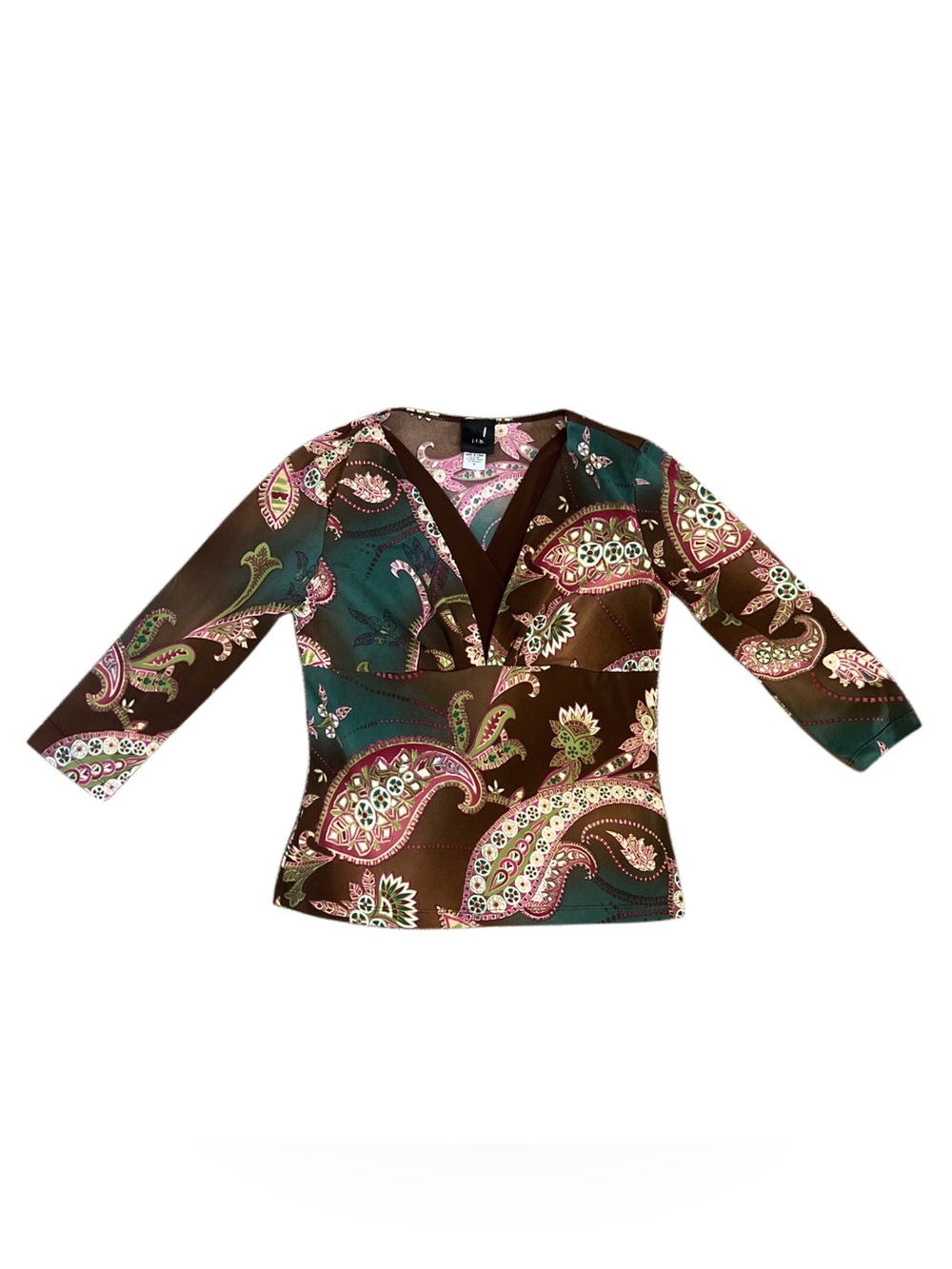 Y2K Boho Whimsy Blouse
